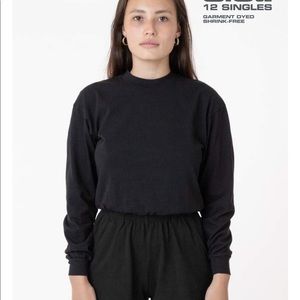 Los Angeles Apparel HEAVY JERSEY GARMENT DYE SHORT